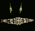 Jeweled Choker - Green