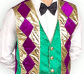 Mardi Gras Vest